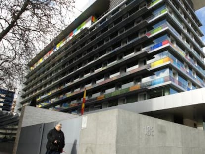 Sede del Instituto Nacional de Estadística (INE), en la calle del Capitán Haya de Madrid