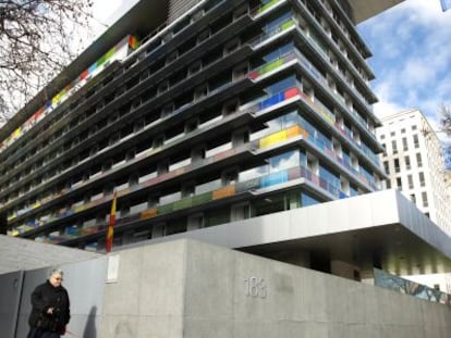 Sede del Instituto Nacional de Estadística (INE), en Madrid.