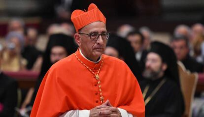 El cardenal y presidente de la Conferencia Episcopal , Juan José Omella, este julio en el Vaticano.