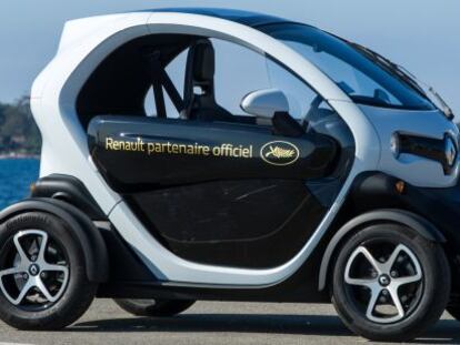 El modelo Twizy de Renault, un cuadriciclo 100% el&eacute;ctrico para zonas urbanas, fabricado en su factor&iacute;a de Valladolid; cero emisiones, ruido y olores.