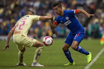 Dos jugadores de la Liga MX el pasado 27 de octubre. 