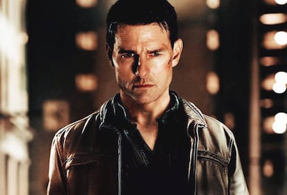 Tom Cruise como Jack Reacher en una de las adaptaciones para el cine.