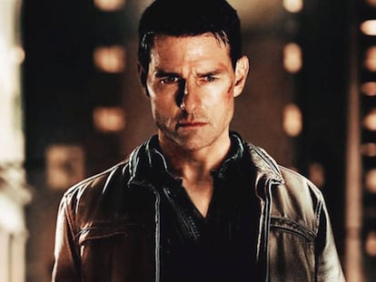 Tom Cruise como Jack Reacher en una de las adaptaciones para el cine.