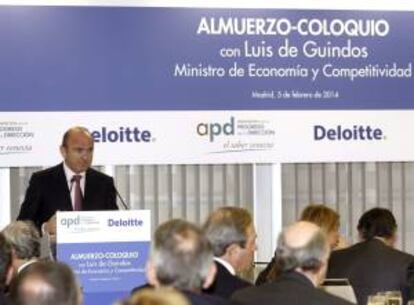 El ministro de Economía, Luis de Guindos. EFE/Archivo