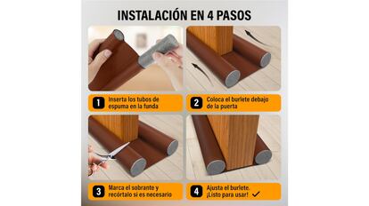 This is the best burlet for the door you can buy on Amazon