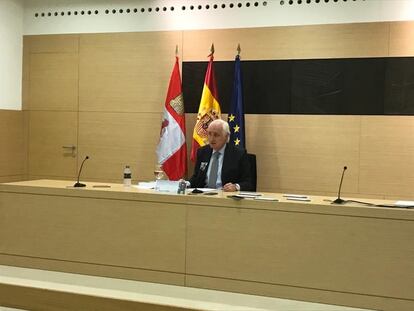 José Luis Concepción, presidente del Tribunal Superior de Justicia de Castilla y León, en julio de 2020.