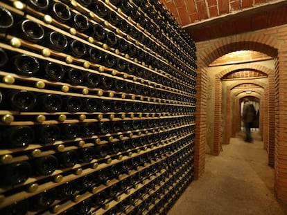 Bodega de cava Dominio de la Vega en Utiel-Requena (Valencia).