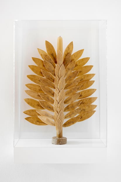 Imagen pertenieciente a la exposición 'Soy Fuego' de Hannah Collins en la galeria Prats Nogueras Blanchard.
Cortesía Prats Nogueras Blanchard Madrid.