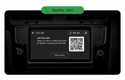 Sesisón de Jam de Spotify en Adroid Auto