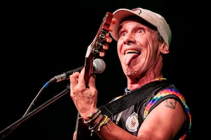 El cantante francés actuando en Circolo Magnolia, en Milán, el pasado 1 de agosto dentro de su actual gira.
