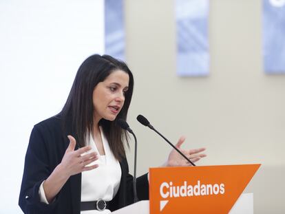 Inés Arrimadas, presidenta de Ciudadanos.