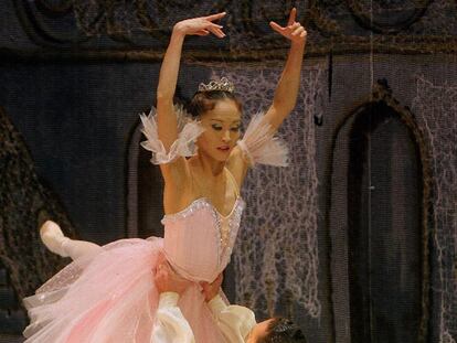 Un momento de la obra <i>La Cenicienta</i> en el teatro Compac Gran Vía.