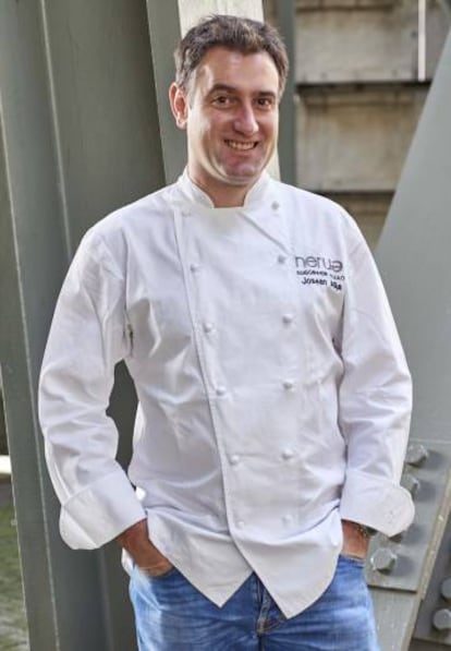 Josean Alija, chef del restaurante Nerua de Bilbao.