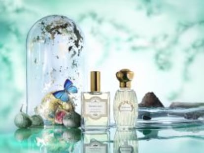 Annick Goutal se pasea por el jardín de las Hespérides