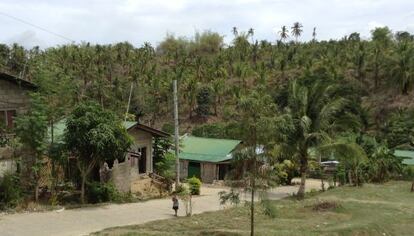 En Katilinbang tuvieron que construir sobre un terreno muy escarpado.