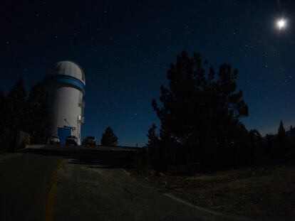 O observatório astronômico de San Pedro Mártir, na região da Baixa Califórnia, no México