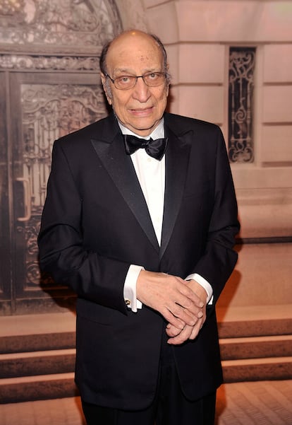 Milton Glaser en 2010 en la gala de los premios nacionales de diseño en Nueva York.