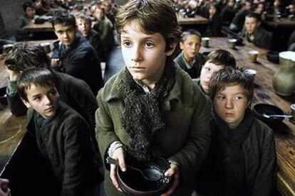 Barney Clark, en el papel de Oliver Twist en el filme de Roman Polanski.