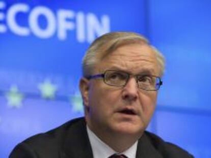 El comisario europeo responsable de Asuntos Econ&oacute;micos y Monetarios, Olli Rehn.