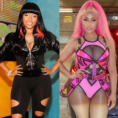 Nicki Minaj muestra que sin importar cuantos años pasen, los 'looks' arriesgados son su marca personal.