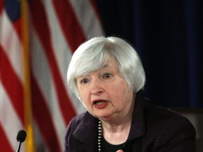 Janet Yellen, presidenta de la Reserva Federal