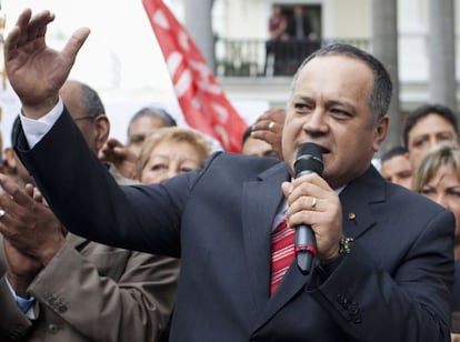 El nuevo presidente del Parlamento venezolano, Diosdado Cabello