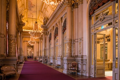 Interior del Teatro Colón en Buenos Aires (Argentina).