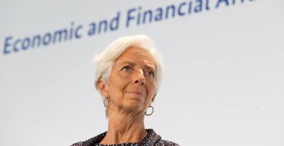 La presidenta del Banco Central Europeo (BCE), Christine Lagarde