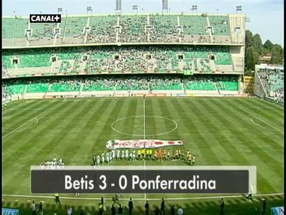 Betis 3 - Ponferradina 0