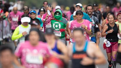 Participantes del maratón de Ciudad de México 2023