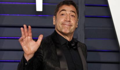 Javier Bardem, en la alfombra roja de los premios Oscar el pasado domingo. 