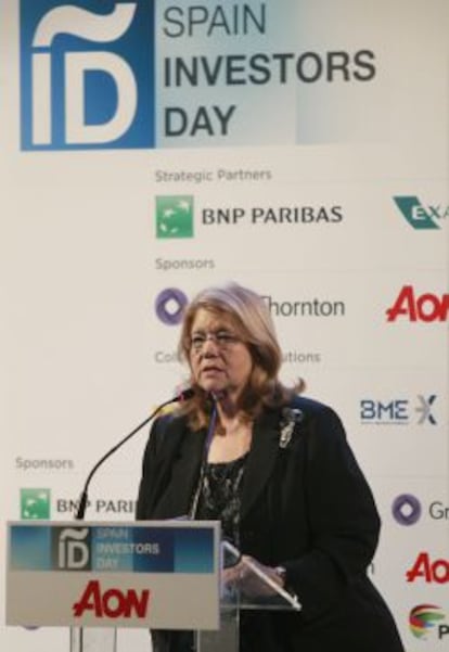  La presidenta de la Comisi&oacute;n Nacional del Mercado de Valores (CNMV), Elvira Rodr&iacute;guez.