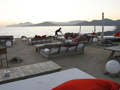 Bar <b><i>chill out</b></i> Cap des Falcó, en el Parque Natural de Ses Salines.