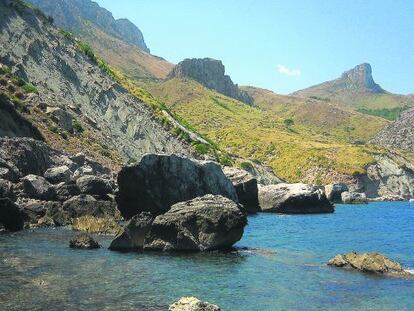 Cala de Castell, en la finca de Ternellas, Pollença.