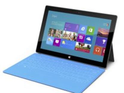 Tableta Surface con Windows 8.