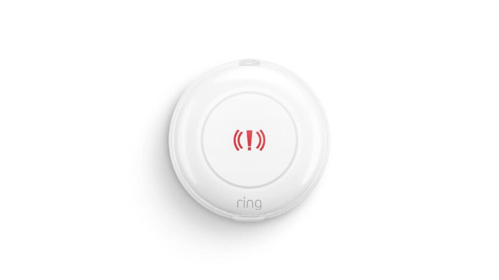 Un botón de emergencia con protección contra golpes. RING. 