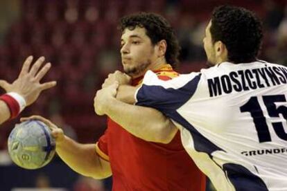 Alberto Entrerríos, en un partido ante Polonia.