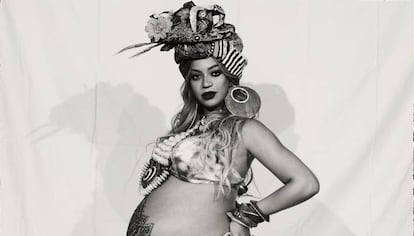 Una de las imágenes que Beyoncé ha compartido coinciendo con su fiesta.