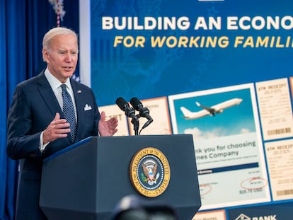 Joe Biden, este miércoles en la Casa Blanca.