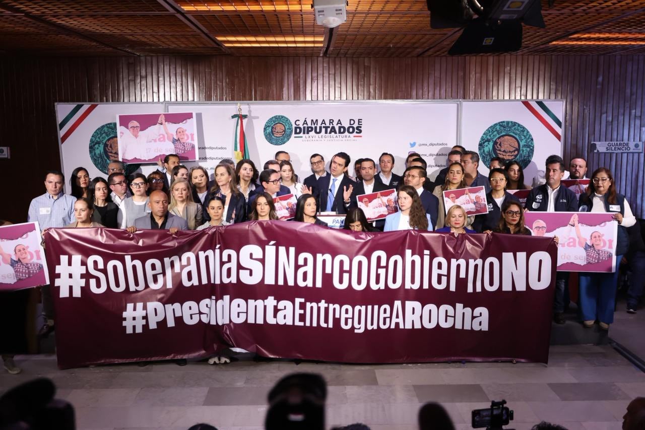 El PAN escala la ofensiva contra Rocha Moya con una petición de juicio político