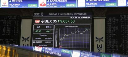 La Bolsa española se da la vuelta, sube el 0,33 % y recupera los 9.000 puntos