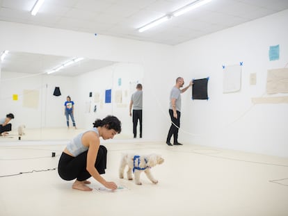 Exposición 'Bailables', de Erina Libertad en el Espacio Cero_Uno, en Costa Rica.