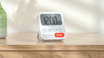 Temporizador de cocina de Amazon, con función de reloj y temporizador