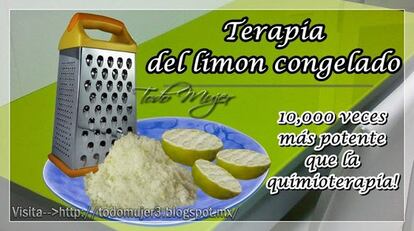 Terapia del limon congelado