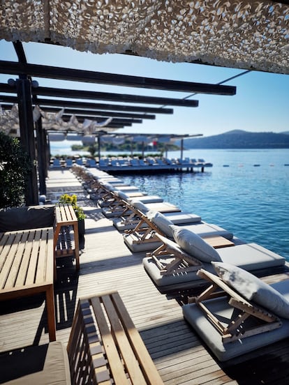 El 'beach club' del Maçakızı.