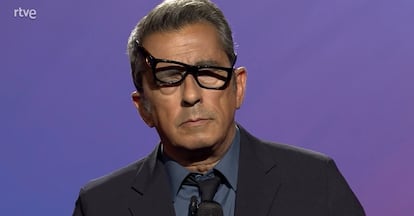 Buenafuente, en su monólogo en 'Futuro imperfecto'.