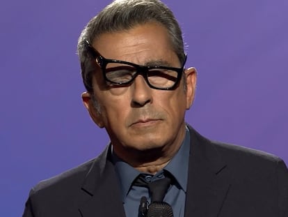 Buenafuente, en su monólogo en 'Futuro imperfecto'.