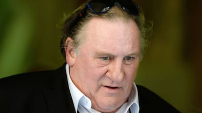 El actor Gérard Depardieu.