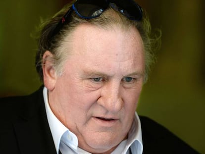 El actor Gérard Depardieu.