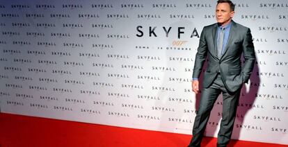 Daniel Craig, en 2012, en la presentación de la película 'Skyfall', de James Bond, producida por MGM.